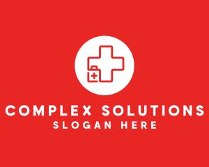 Medical Emergency Kit logo design