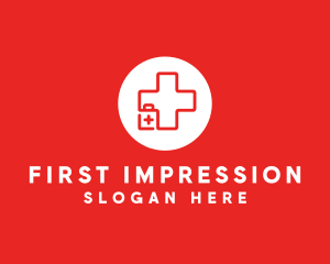 Medical Emergency Kit logo design