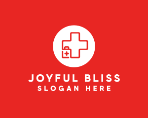 Medical Emergency Kit logo design