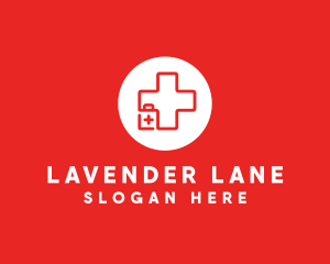 Medical Emergency Kit logo design