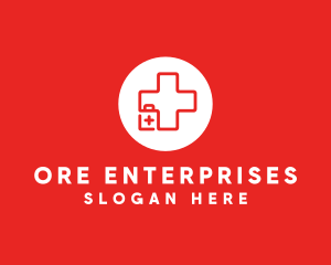 Medical Emergency Kit logo design