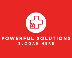 Medical Emergency Kit logo design