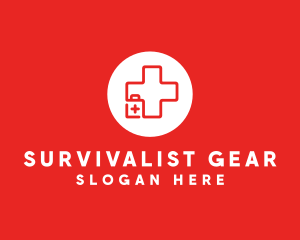 Medical Emergency Kit logo design