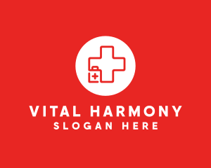 Medical Emergency Kit logo design