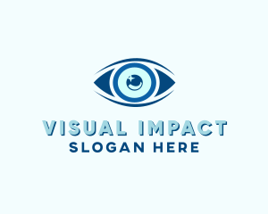 Optical Contact Lens logo design