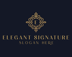 Elegant Flower Event logo design