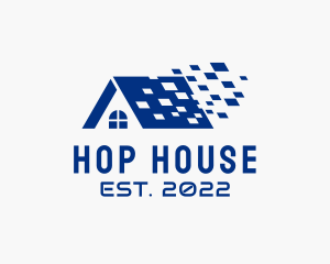 Digital Pixel House  logo design