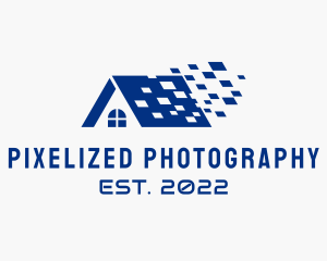 Digital Pixel House  logo design