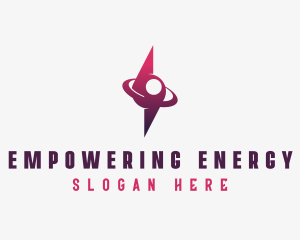 Lightning Power Bolt logo design