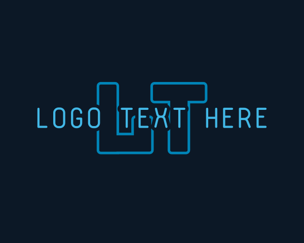 Techno logo example 2