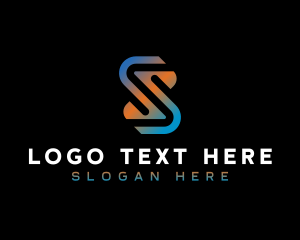 Professional Business Letter S logo