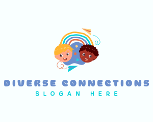 Fun Daycare Children logo