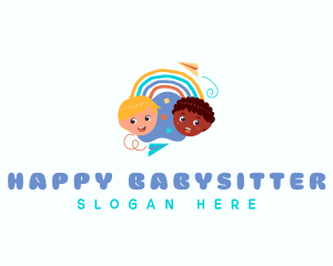 Fun Daycare Children logo design