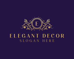 Elegant Floral Garden logo design