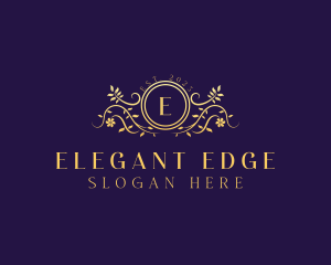 Elegant Floral Garden logo design