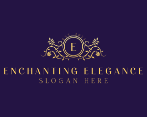 Elegant Floral Garden logo design