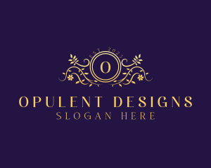 Elegant Floral Garden logo design