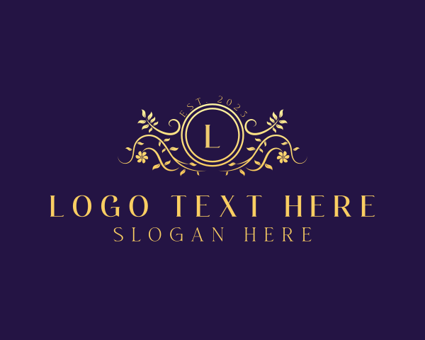 Extravagant logo example 1