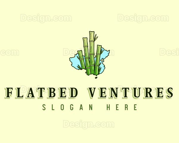 China Bamboo Plant Logo