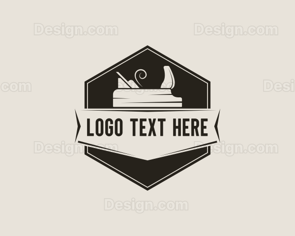 Carpentry Hand Planer Logo