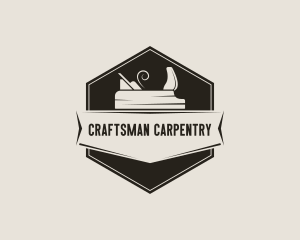 Carpentry Hand Planer logo design