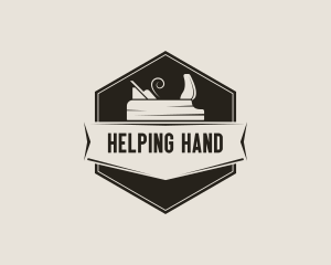 Carpentry Hand Planer logo design