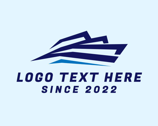 Speedboat logo example 2