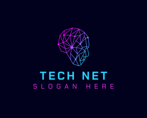 Cyber Tech Human logo