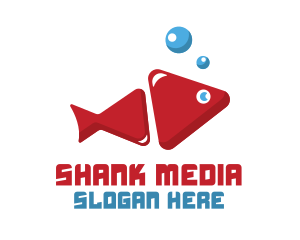 Fish Media Player logo design