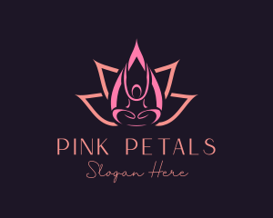 Lotus Petal Spa logo design