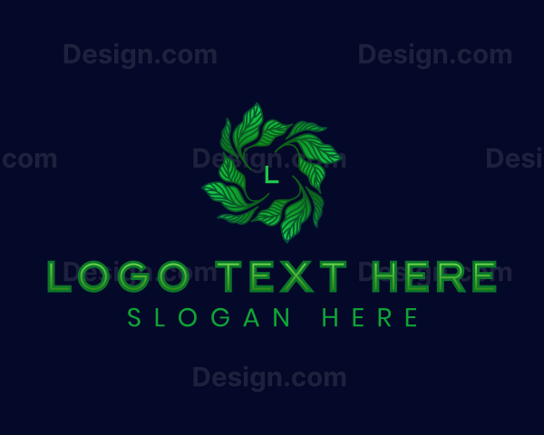 Herbal Leaf Eco Logo