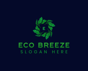 Herbal Leaf Eco logo design