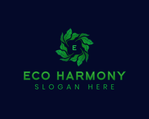 Herbal Leaf Eco logo design