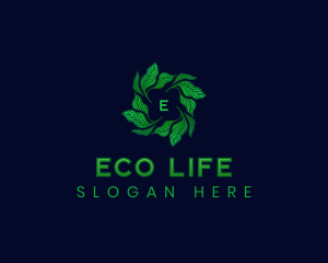 Herbal Leaf Eco logo design