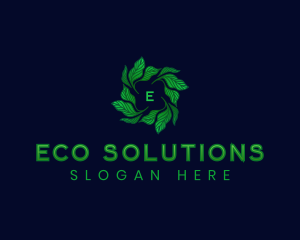 Herbal Leaf Eco logo design