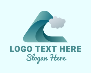 3D Wave Surfing Beach  logo