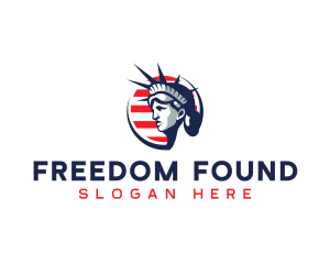 America Statue of Liberty logo