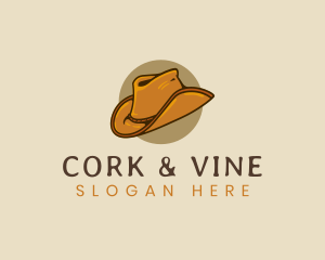 Western Cowboy Hat logo design