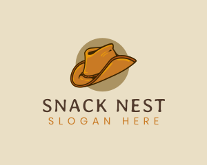 Western Cowboy Hat logo design