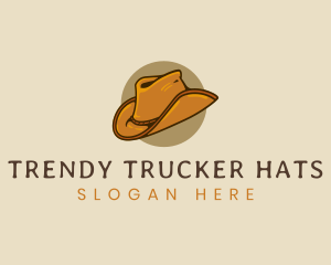 Western Cowboy Hat logo design