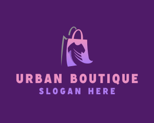 Clothing Boutique Shopping logo design