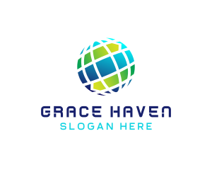 Global Arrow Sphere logo