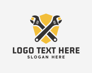 Wrench Fix Shield logo