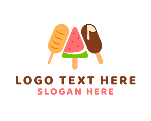 Summer Food Ice Cream  logo