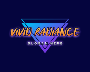 Triangle Party Glow logo