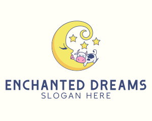 Lunar Dream Moon logo design