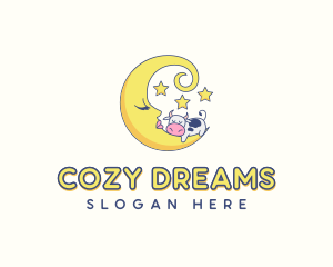 Lunar Dream Moon logo design