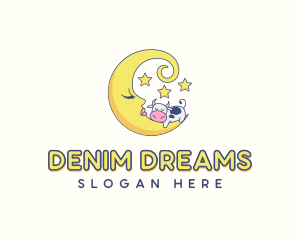 Lunar Dream Moon logo design