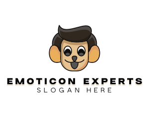 Playful Monkey Boy logo