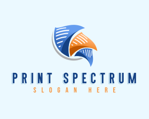 Paper File Document logo design